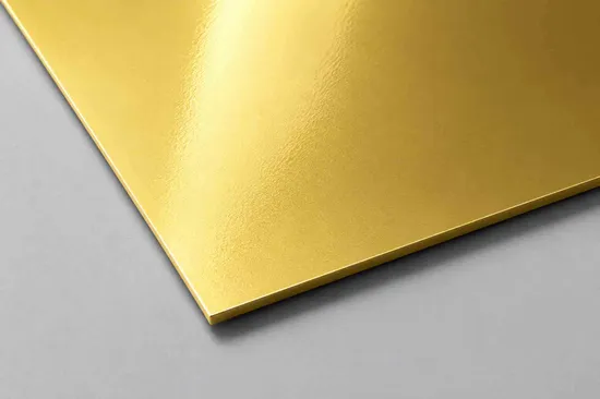 Metal Amarelo Ouro