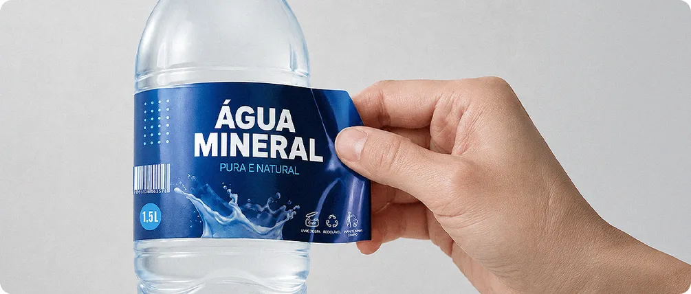 O que é um rótulo e qual é a sua função nas embalagens?