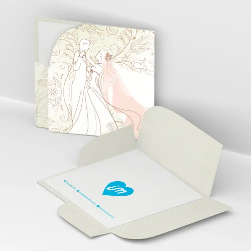 Convite de Casamento Moderno 04