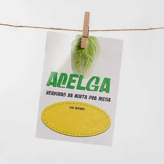 Plaquinha de Preço