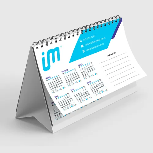 Calendário de Mesa Personalizado