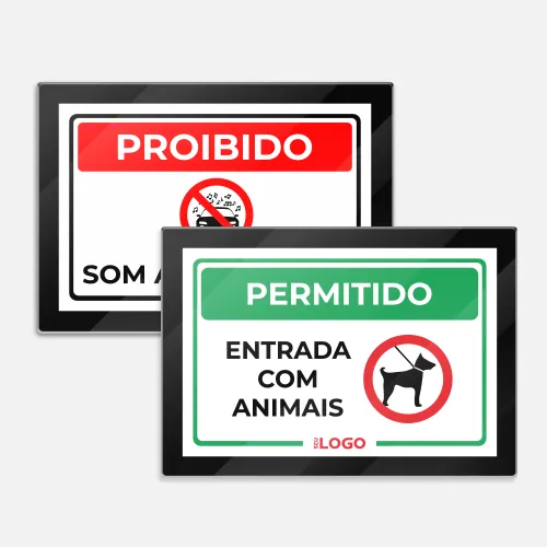 Placa de Sinalização