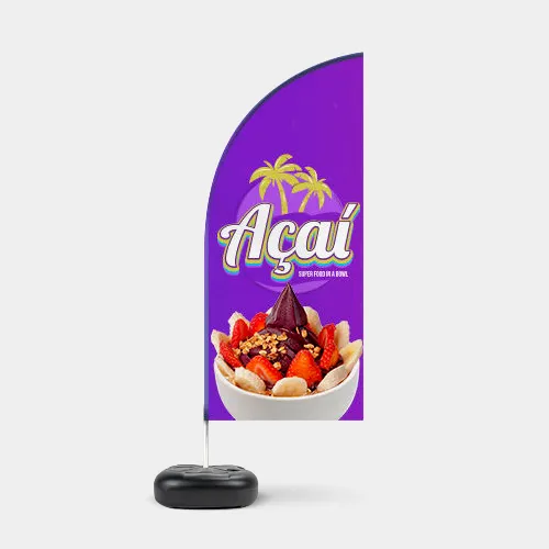 Wind Banner Kit Completo