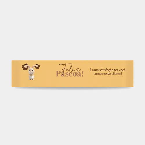 Cinta para Páscoa