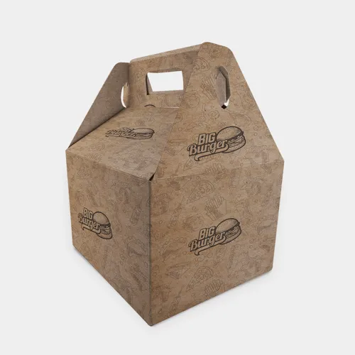 Embalagem Maleta Kit Lanche Delivery