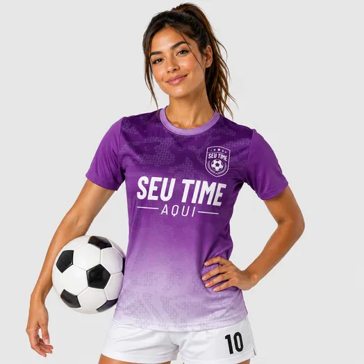 Camisa Futebol Feminina Asas