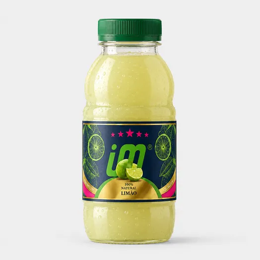 Rótulo para Garrafa de Suco
