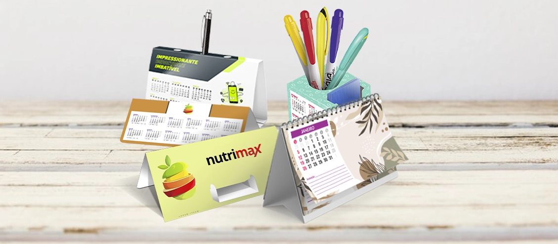Calendário de Mesa: Personalização, uso e revenda Calendário de Mesa: Personalização, uso e revenda