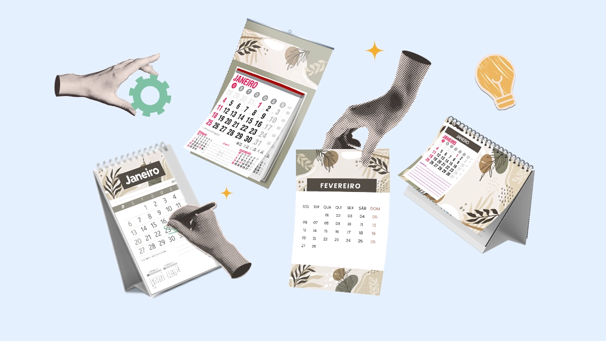 Usando calendários e folhinhas 2026 para planejar o sucesso do seu negócio Usando calendários e folhinhas 2026 para planejar o sucesso do seu negócio