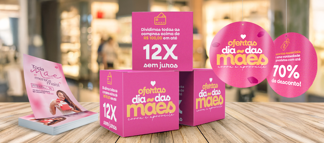 A Comunicação Visual perfeita para o Dia das Mães A Comunicação Visual perfeita para o Dia das Mães