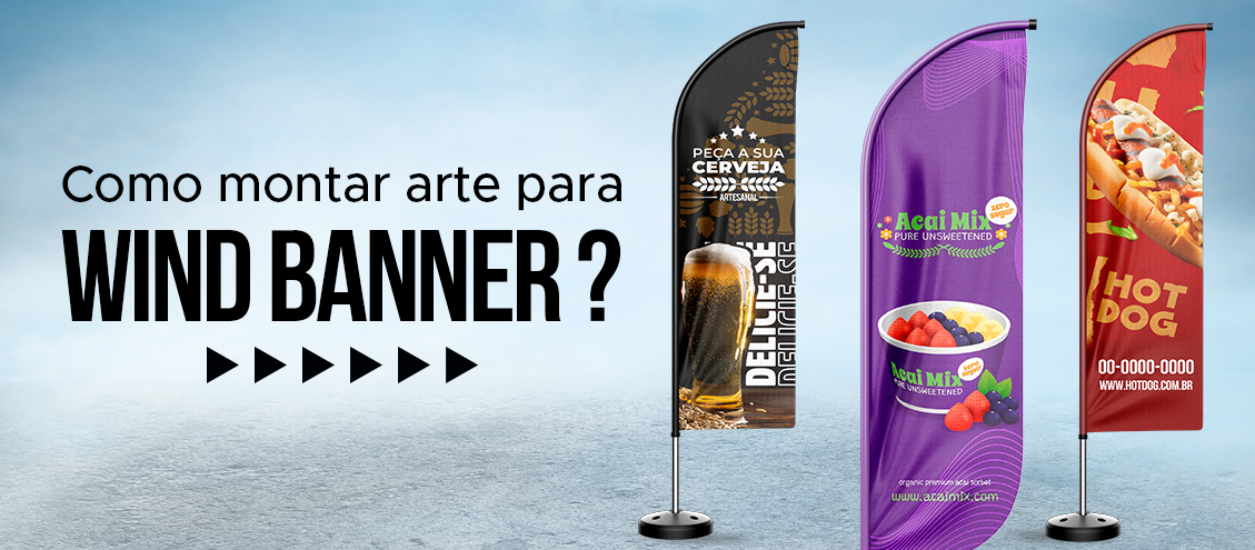 Como montar arte para Wind Banner? Como montar arte para Wind Banner?