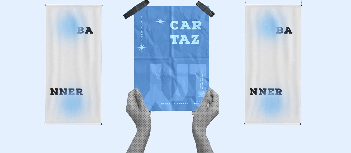 Cartazes e Banners Promocionais