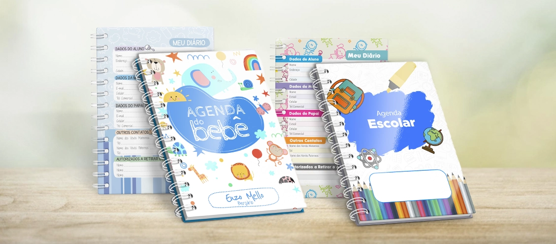 Conheça as Agendas Infantil e do Bebê da FuturaIM Conheça as Agendas Infantil e do Bebê da FuturaIM