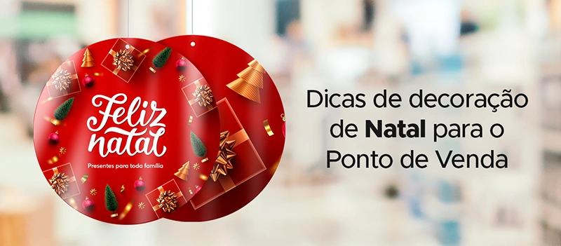 7 Materiais de Merchandising para o Natal 7 Materiais de Merchandising para o Natal
