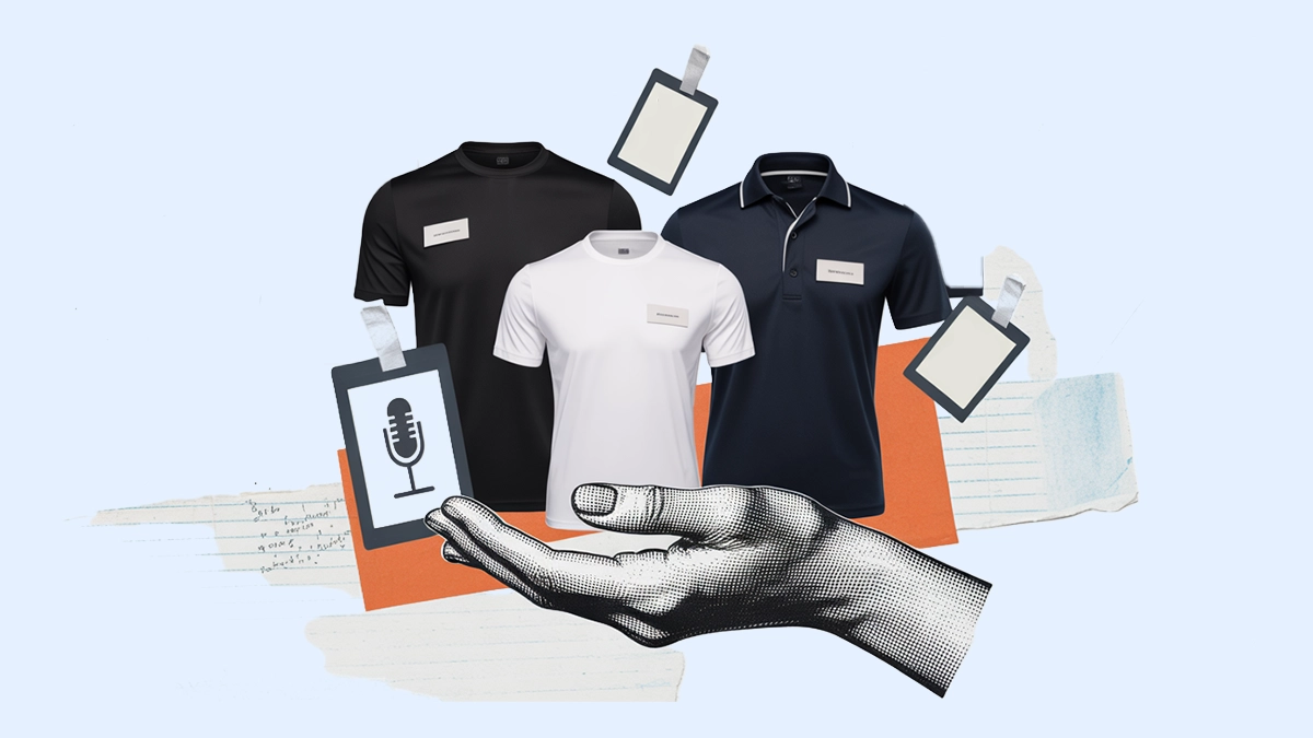 Uniformes para eventos e feiras: como se destacar com a sua equipe