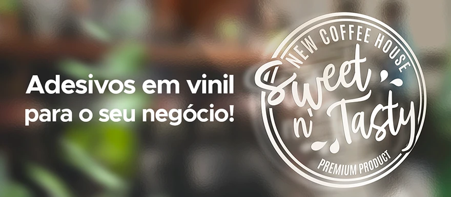 Modelos e características do adesivo em vinil personalizado Modelos e características do adesivo em vinil personalizado