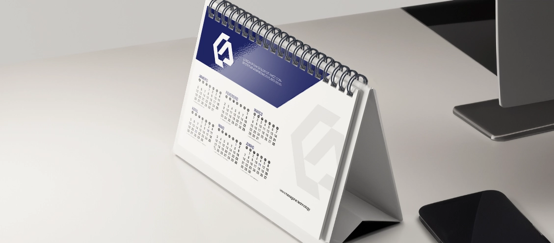 Planeje seu Ano com Estilo: 5 opções de Calendários 2025