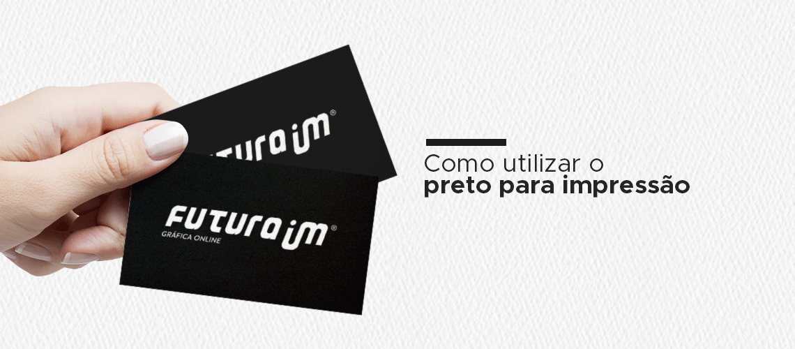 FuturaIM Explica: Como configurar a cor preta para impressão em CMYK FuturaIM Explica: Como configurar a cor preta para impressão em CMYK