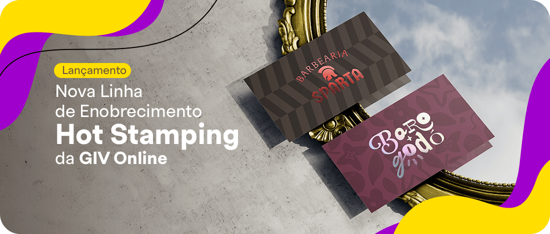 Nova Linha de Enobrecimento Hot Stamping da GIV Online