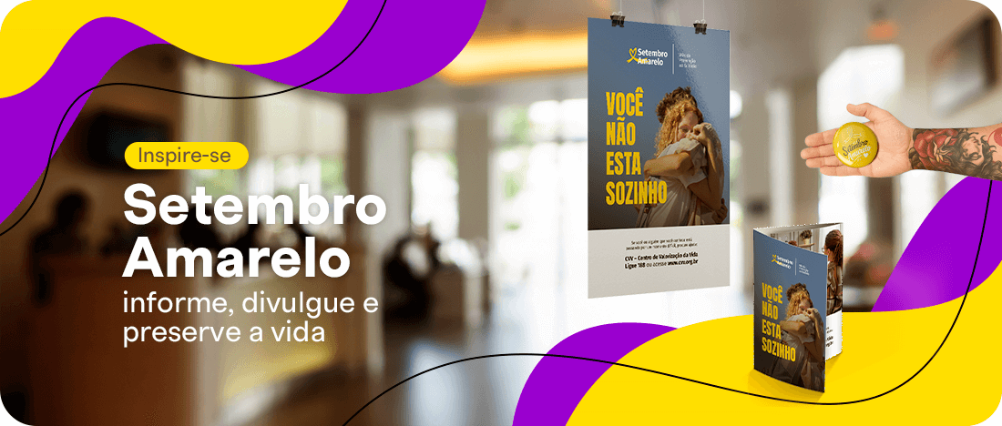 Setembro Amarelo: Compartilhe Esperança