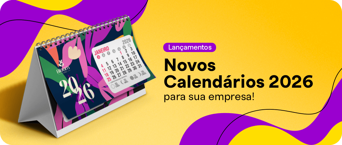 Novos Calendários 2026 para sua empresa! 
