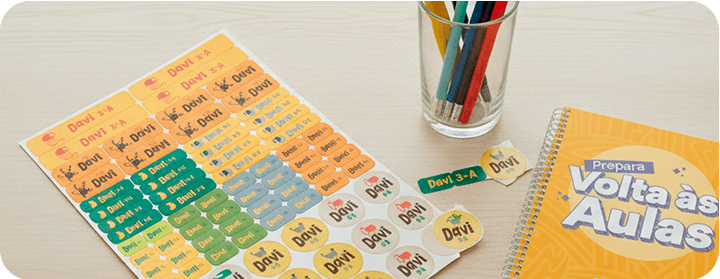 Kit de etiquetas personalizadas