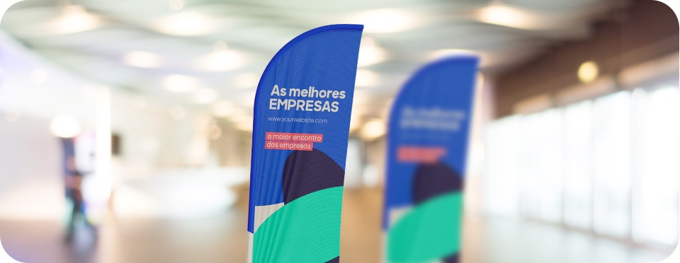 Wind Banner para Eventos Corporativos