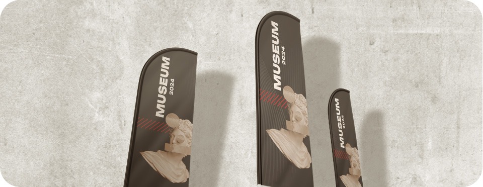Wind Banner para Exposições