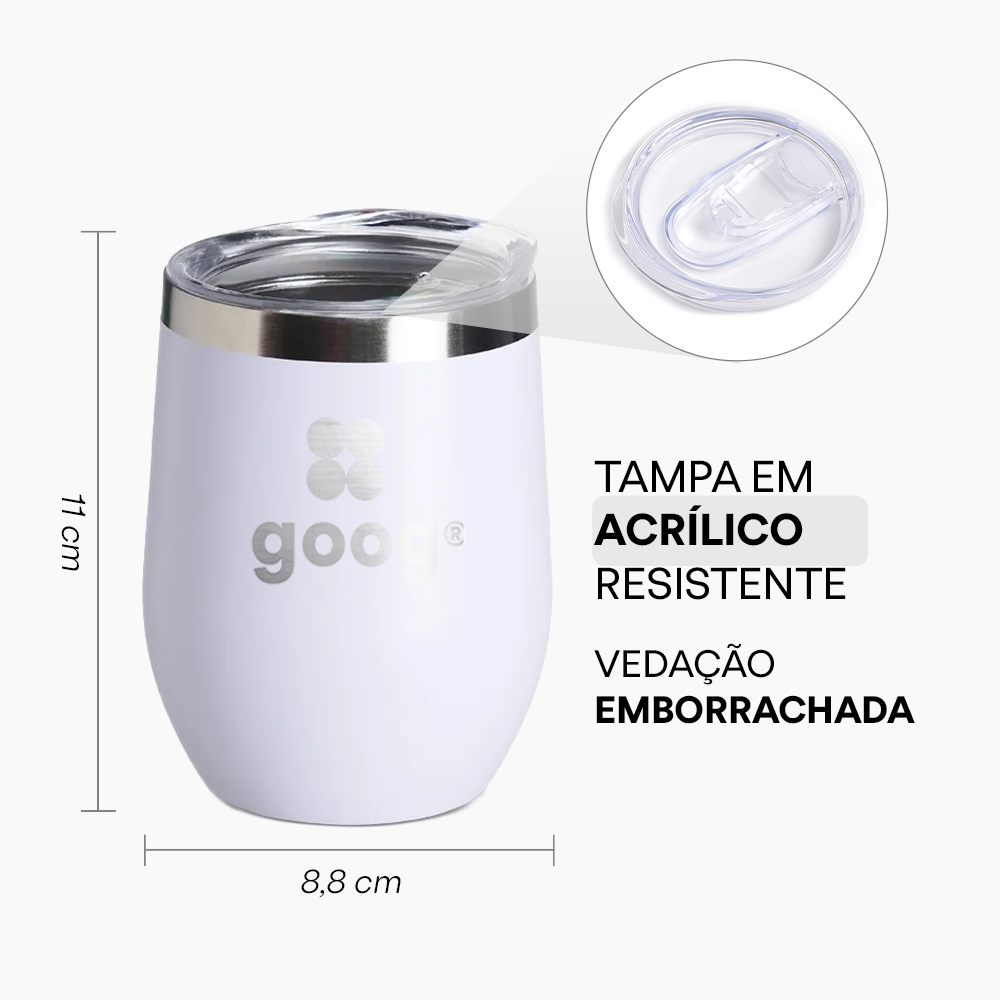 Copo Térmico 360ml Cuia