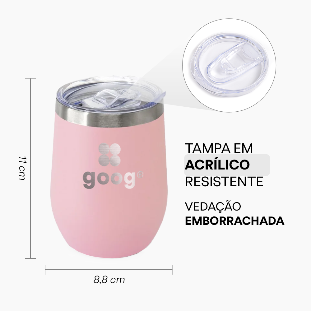 Copo Térmico 360ml Cuia