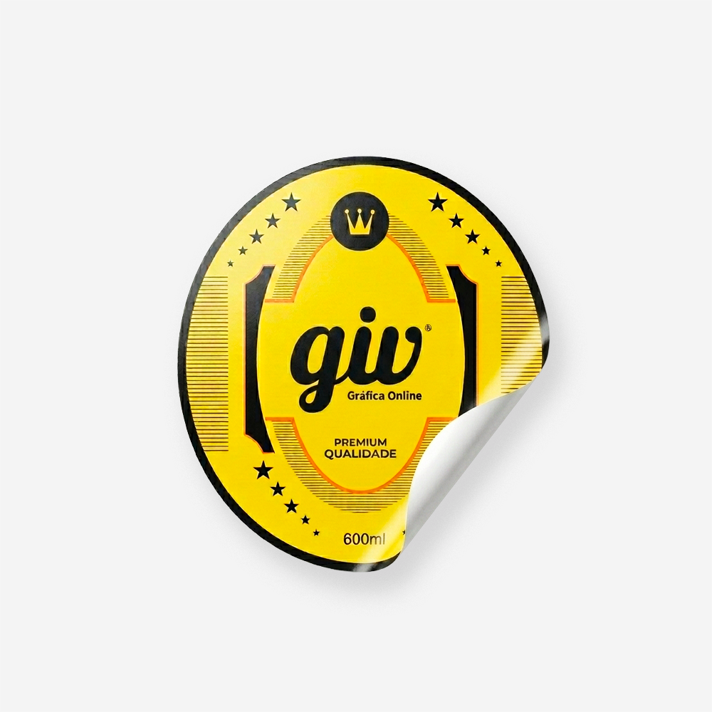 Rótulo para Garrafa de Cerveja