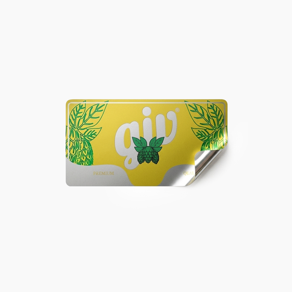 Rótulo para Garrafa de Cerveja