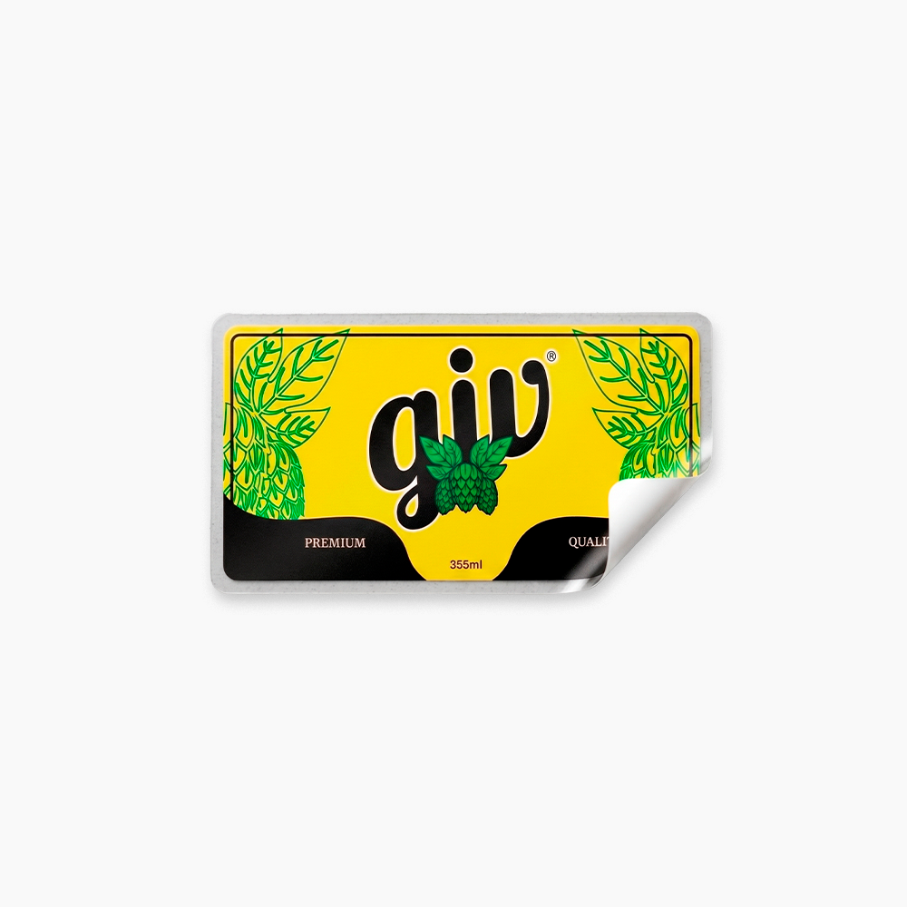 Rótulo para Garrafa de Cerveja