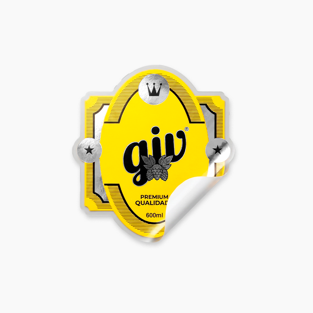 Rótulo para Garrafa de Cerveja
