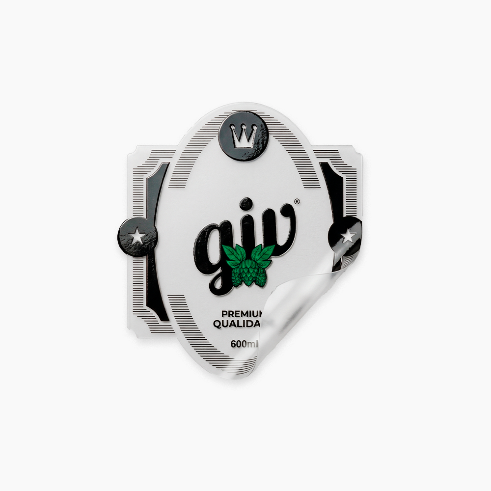 Rótulo para Garrafa de Cerveja