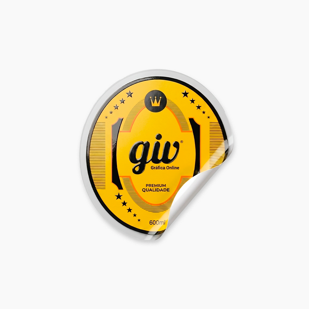 Rótulo para Garrafa de Cerveja