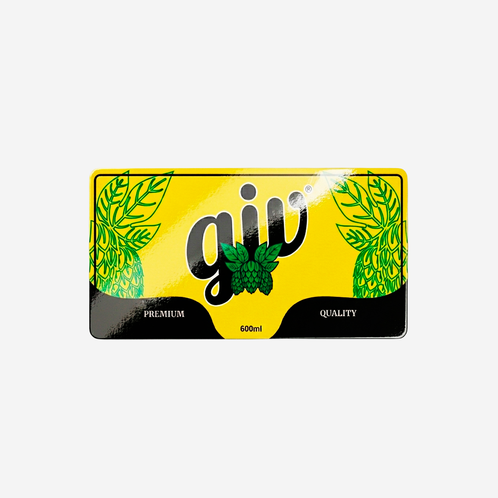 Rótulo para Garrafa de Cerveja