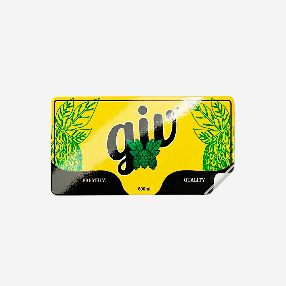 Rótulo para Garrafa de Cerveja