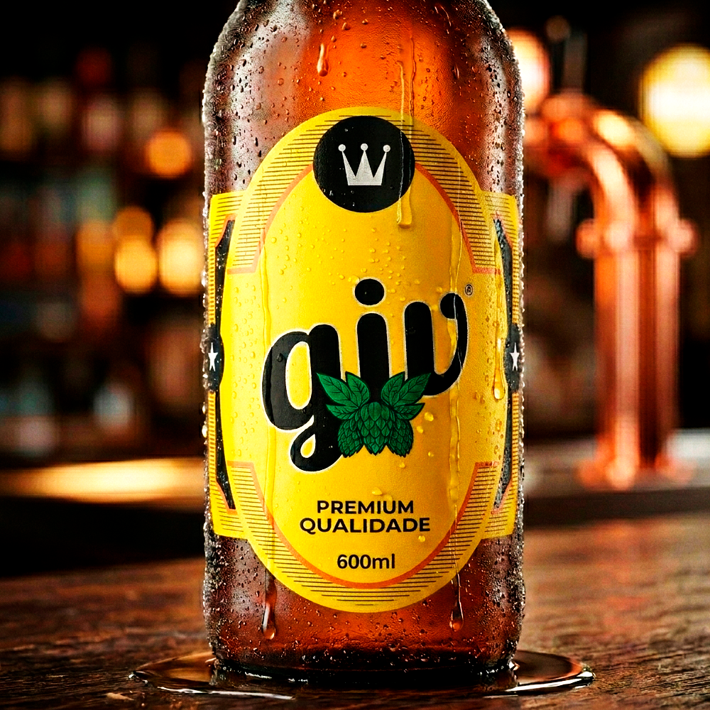Rótulo para Garrafa de Cerveja
