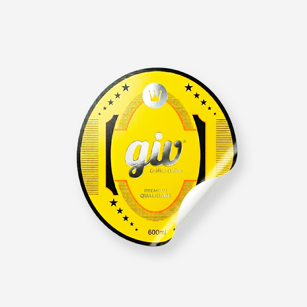 Rótulo para Garrafa de Cerveja