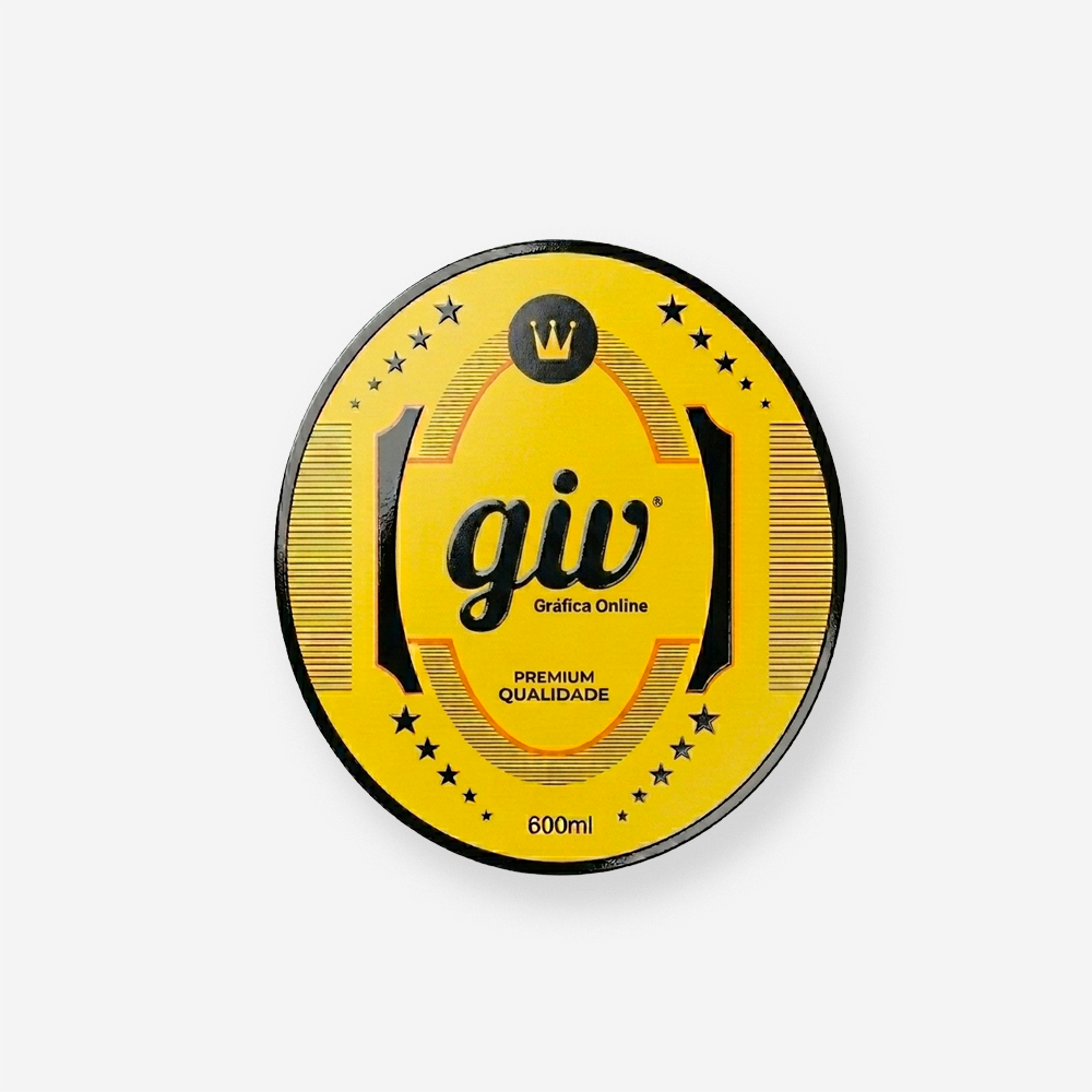 Rótulo para Garrafa de Cerveja