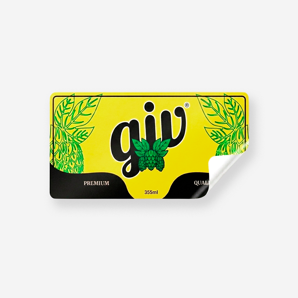 Rótulo para Garrafa de Cerveja