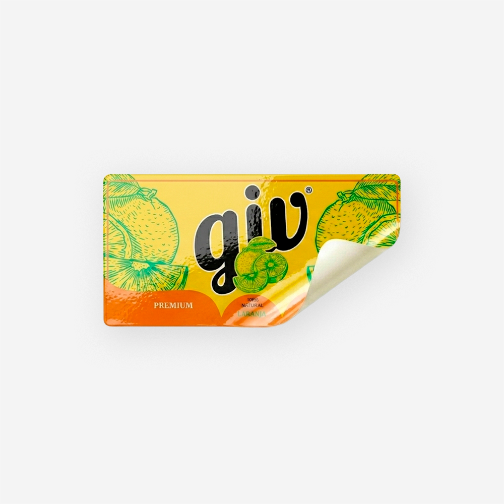 Rótulo para Garrafa de Suco