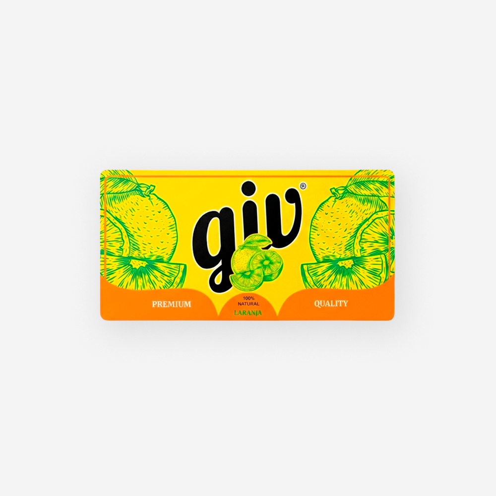 Rótulo para Garrafa de Suco