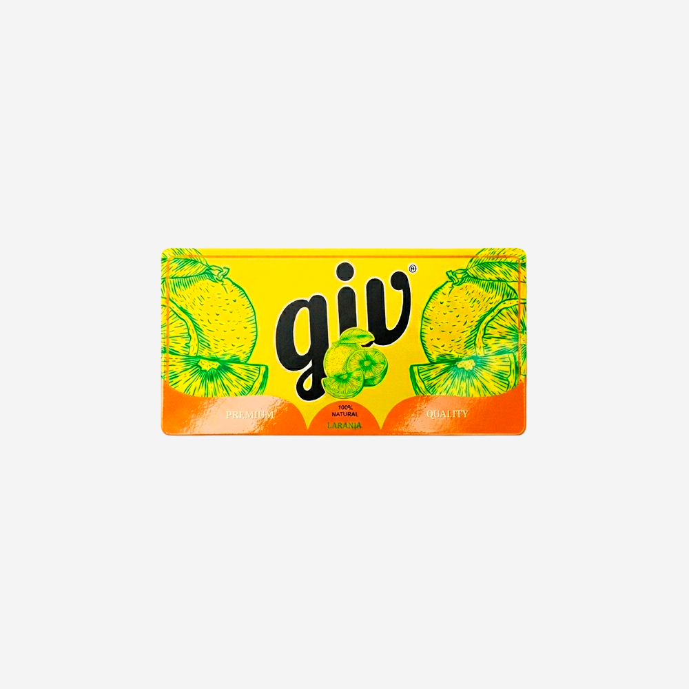 Rótulo para Garrafa de Suco