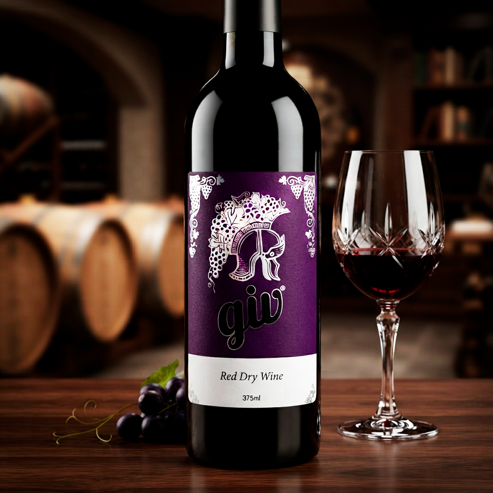 Rótulo para Garrafa de Vinho