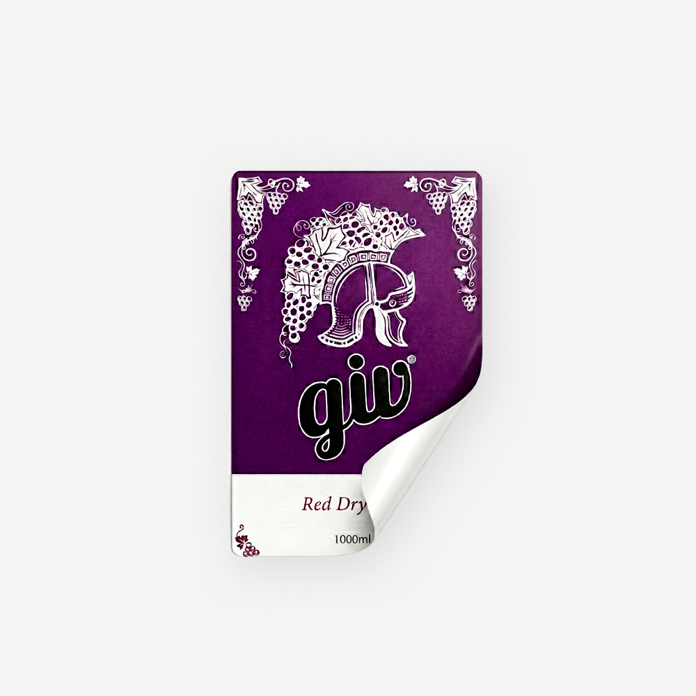 Rótulo para Garrafa de Vinho