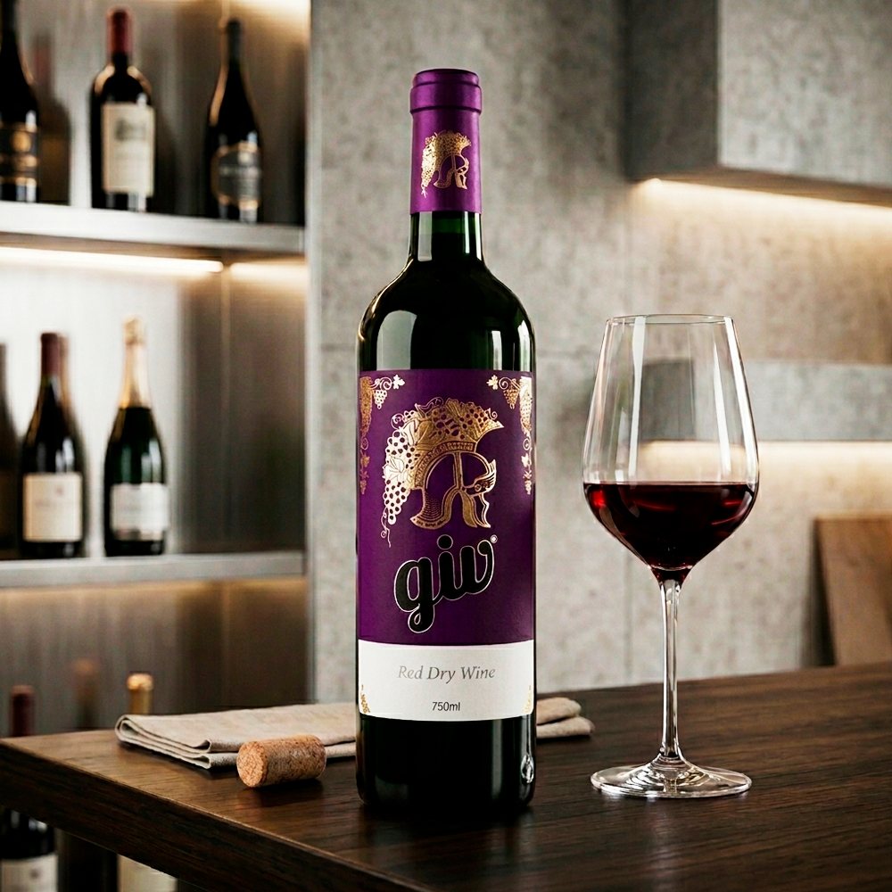 Rótulo para Garrafa de Vinho