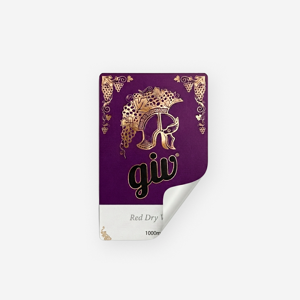 Rótulo para Garrafa de Vinho