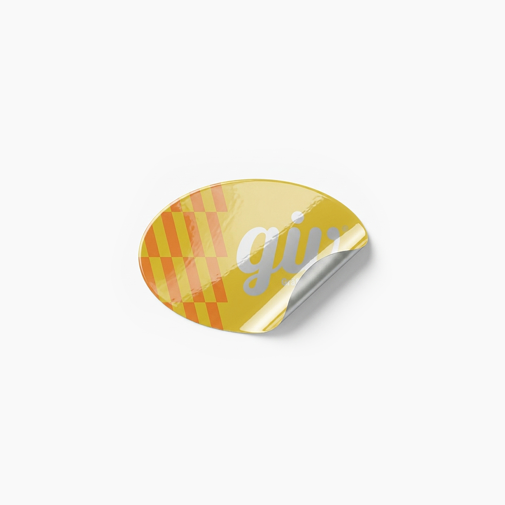 Adesivo Oval